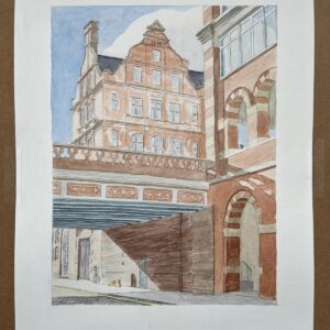 Watercolour painting