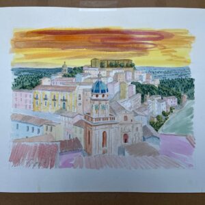 Watercolour Cityscape