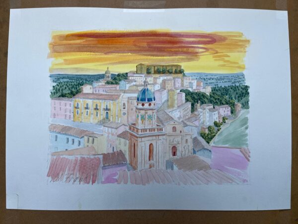 Watercolour Cityscape
