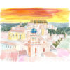 Watercolour Cityscape