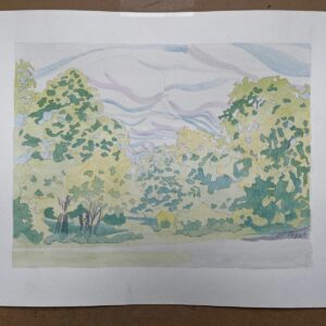 Watercolour Landscape Painting