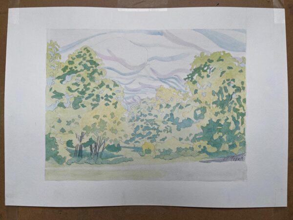 Watercolour Landscape Painting