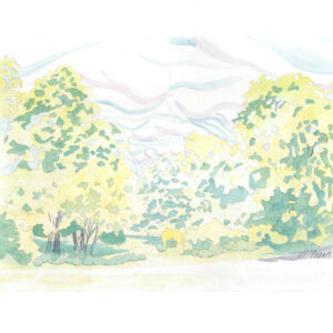 Watercolour Landscape Painting