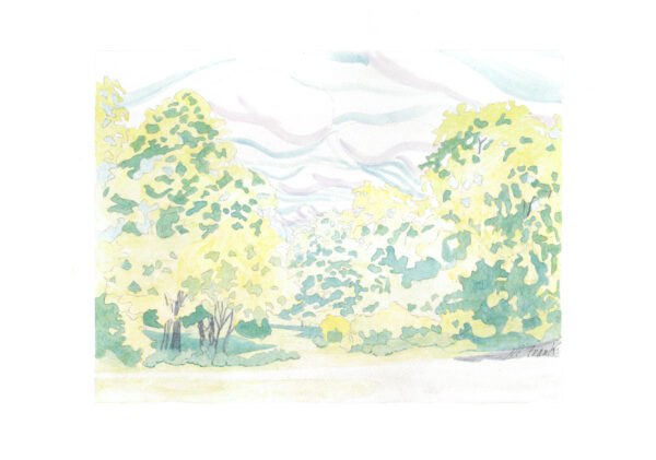 Watercolour Landscape Painting